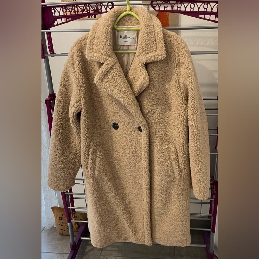 Koolaburra Women's Cream Teddy Jacket